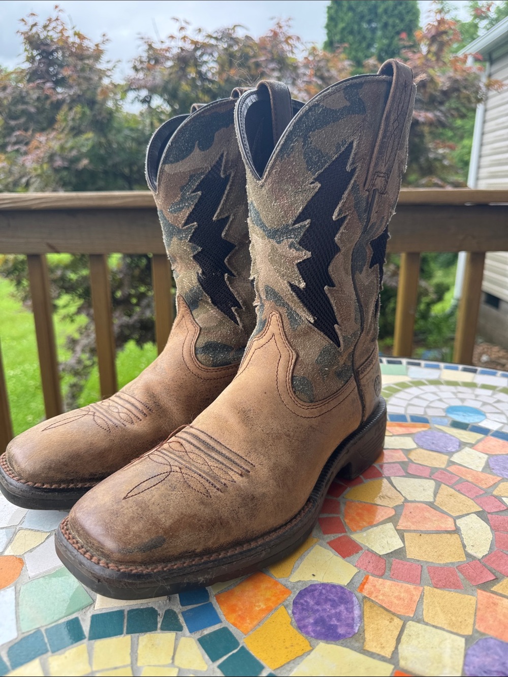 Men’s Ariat ridgeback ventek boot size 7
